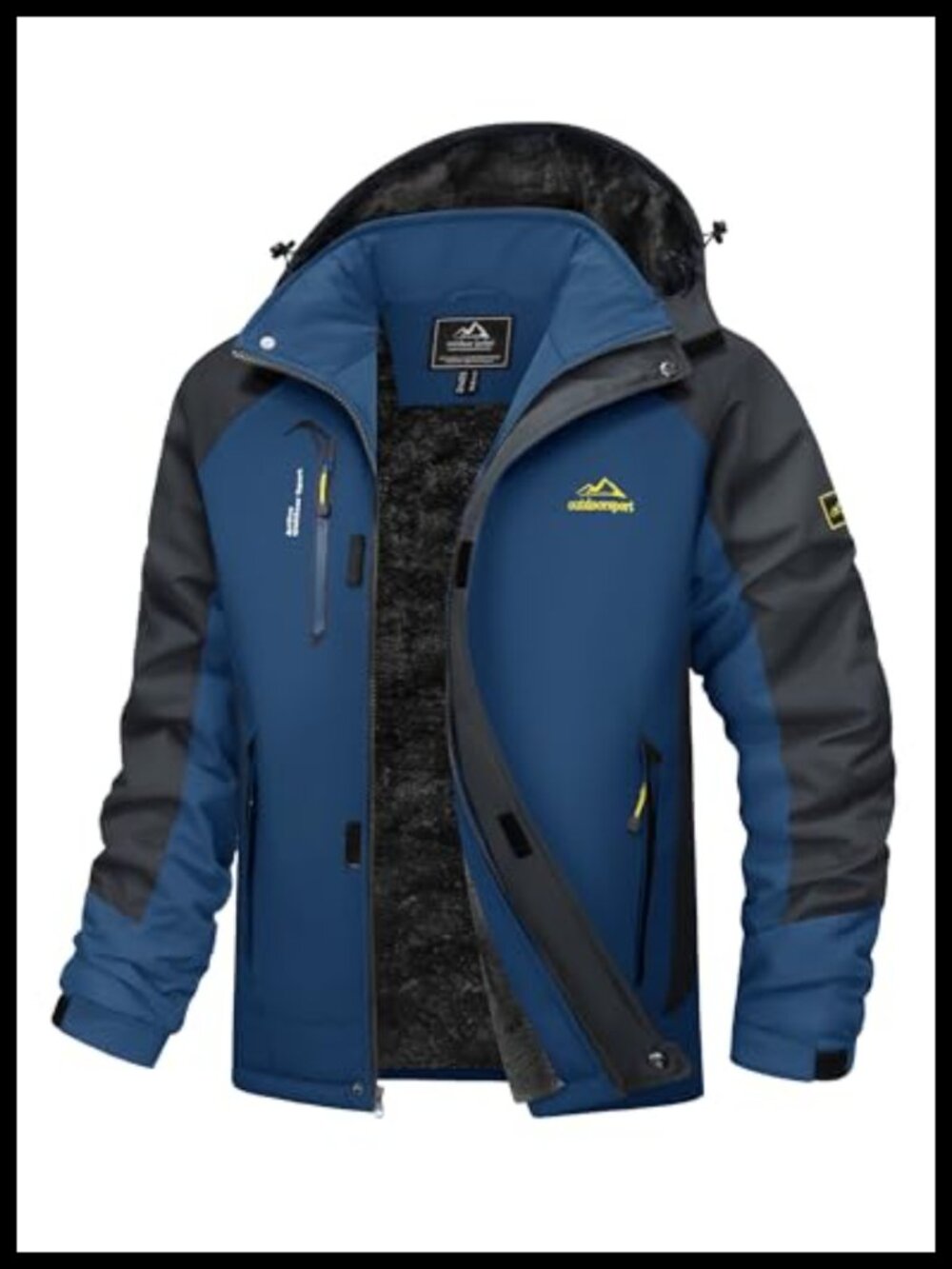 Men's Winter Ski Snowboard Jacket Fleece Lined Waterproof Windproof Coat